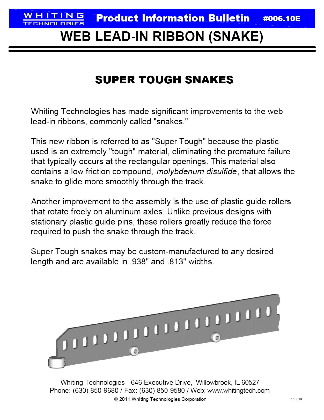 Snake - Web Lead Ribbon